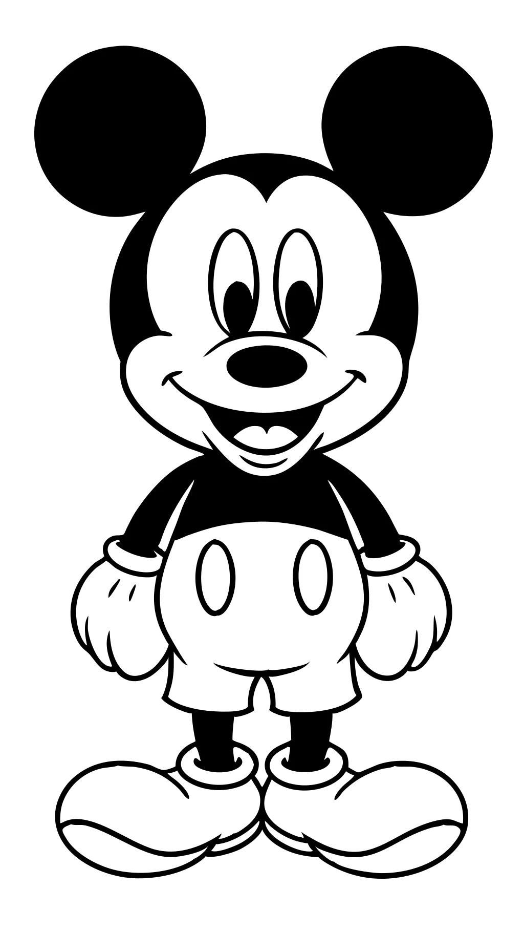 páginas para colorear de Mickey Mouse imprimibles